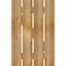 Ekena Millwork Spaced Board-n-Batten Shutters w/Z-Bar, Rough Sawn Western Red Cedar, 23W x 35H, PR RBS06Z23X035RWR - alternate 4